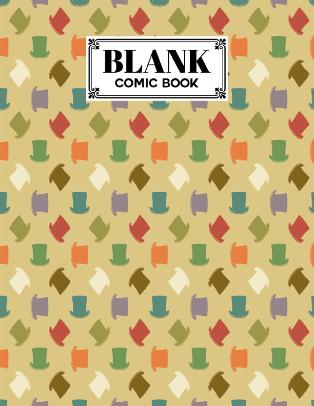 ler totalmente Blank Comic Book: Hat Cover Blank Comic Book, Create Your Own Story, Journal, Notebook, Sketchbook for Kids and Adults, 120 Pages - Size 8.5" x 11" Notebook by Martin Wiese