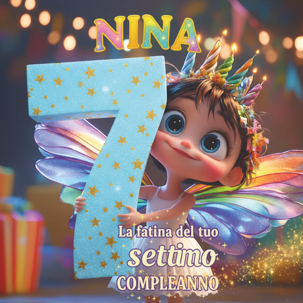 Nina, la fatina del settimo compleanno: Libro personalizzabile per bambino o bambina di 7 anni – Regalo originale per il settimo compleanno (Italian Edition) baixar o livro de graça