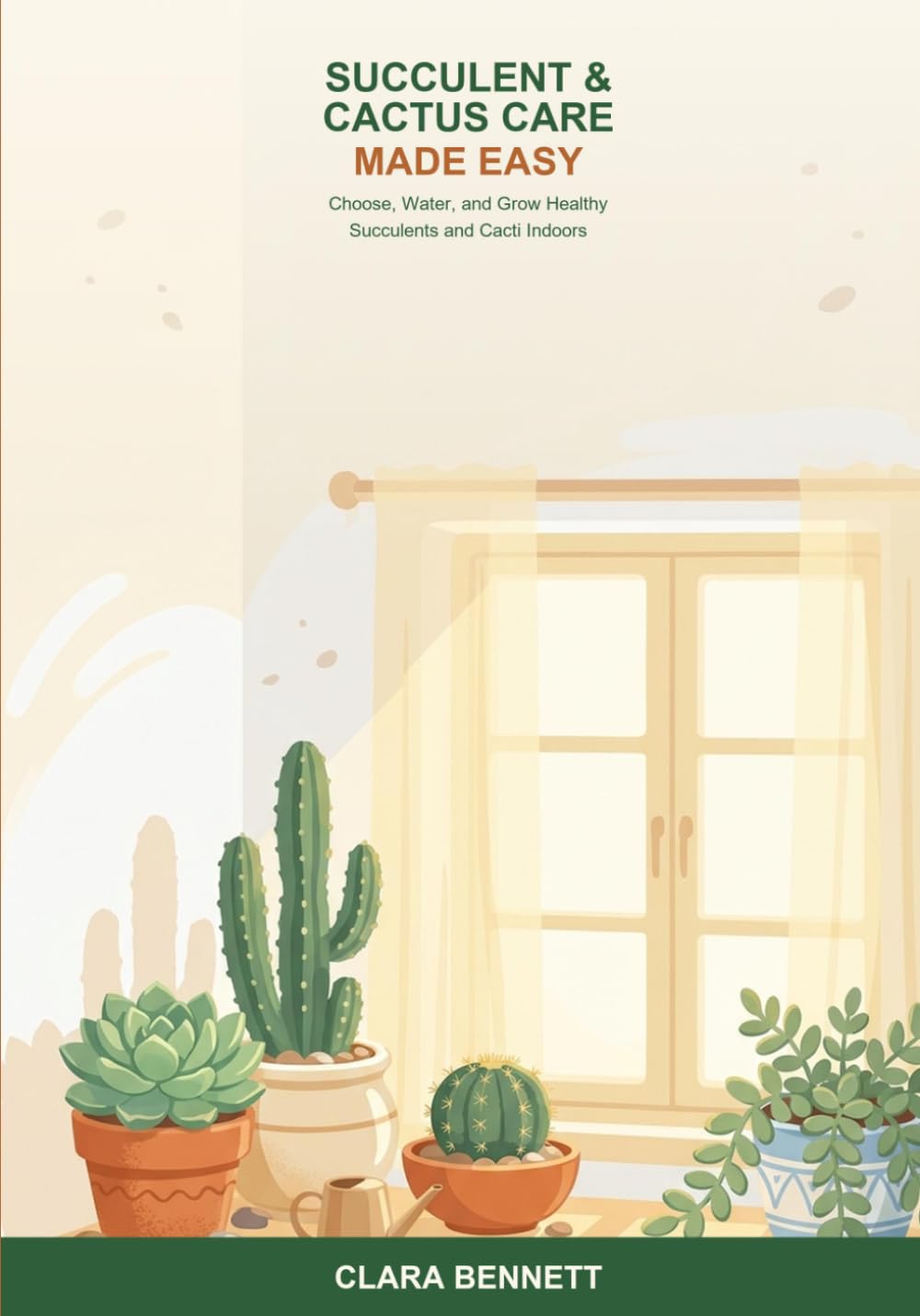 Succulent and Cactus Care Made Easy: A Beginner's Guide to Choosing, Watering, and Growing Healthy Succulents and Cacti Indoors baixar livro de graça