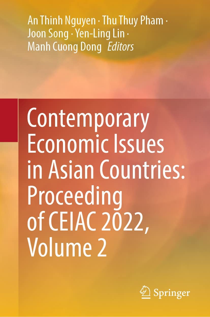 ler totalmente Contemporary Economic Issues in Asian Countries: Proceeding of CEIAC 2022, Volume 2 (English Edition)