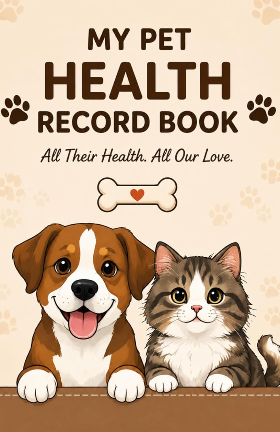 capítulo por capítulo baixar My Pet Health Record Book: A Complete Medical & Wellness Journal for Dogs and Cats | Vaccinations, Medications, Vet Visits, Weight, Growth, Allergies & Important Health Records