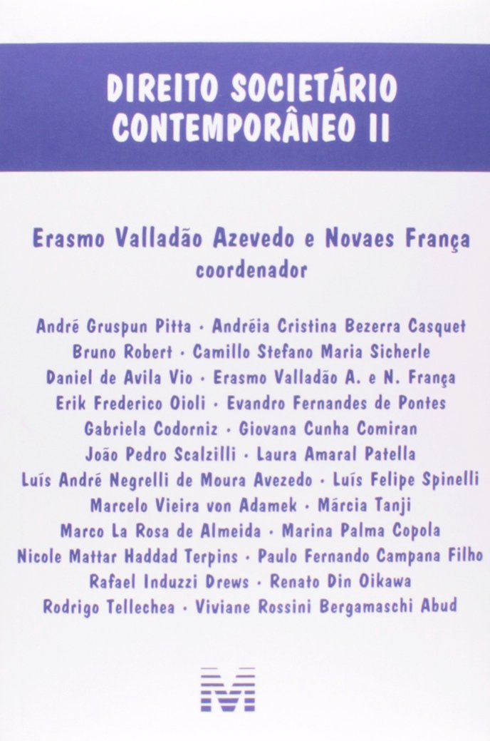 Direito societário contemporâneo II - 1 ed./2015: Volume 2