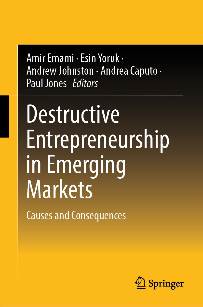 capítulo por capítulo baixar Destructive Entrepreneurship in Emerging Markets: Causes and Consequences (English Edition)