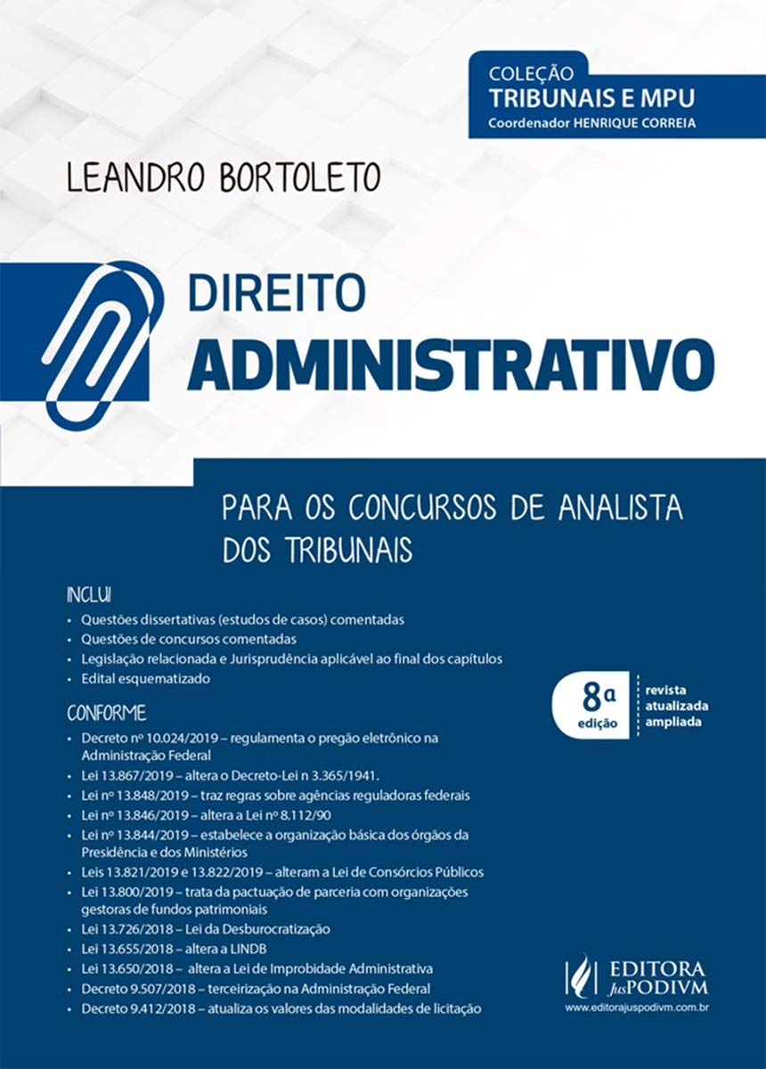capítulo por capítulo baixar Direito Administrativo: Para os Concursos de Analista dos Tribunais
