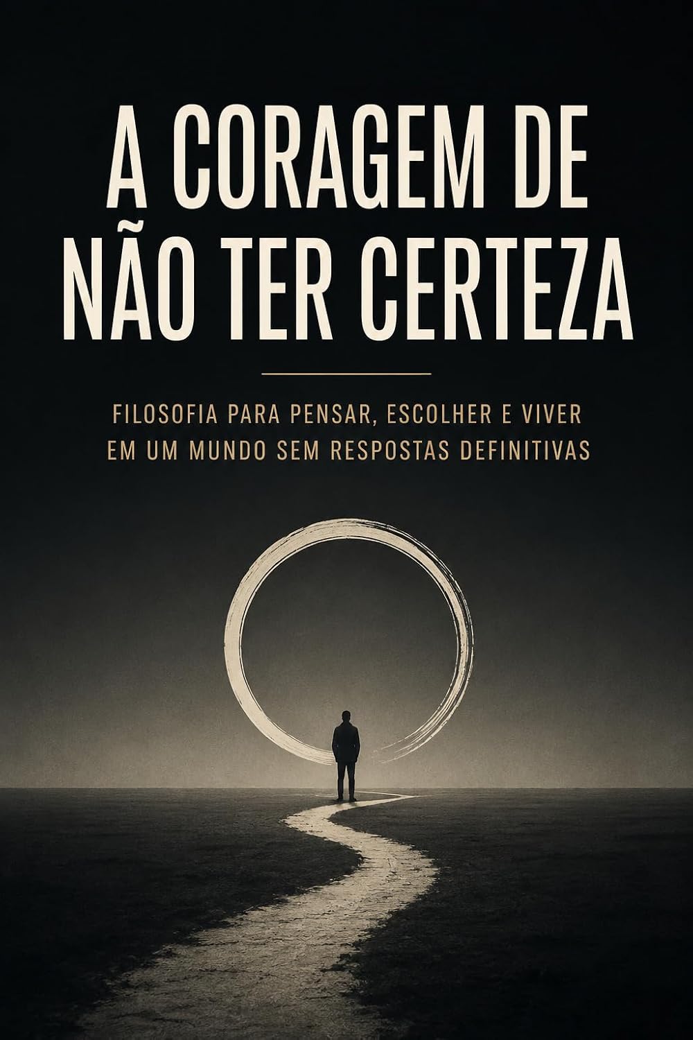 ler totalmente A Coragem de Não Ter Certeza: Filosofia para pensar, escolher e viver em um mundo sem respostas definitivas