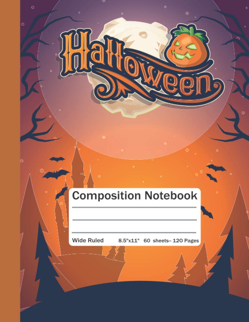 Composition Notebook: Wide Ruled Lined Paper Notebook Journal, Cute Halloween Workbook for Boys Girls Kids Teens Students for Back to School and Home College Writing Notes. baixar livro de graça
