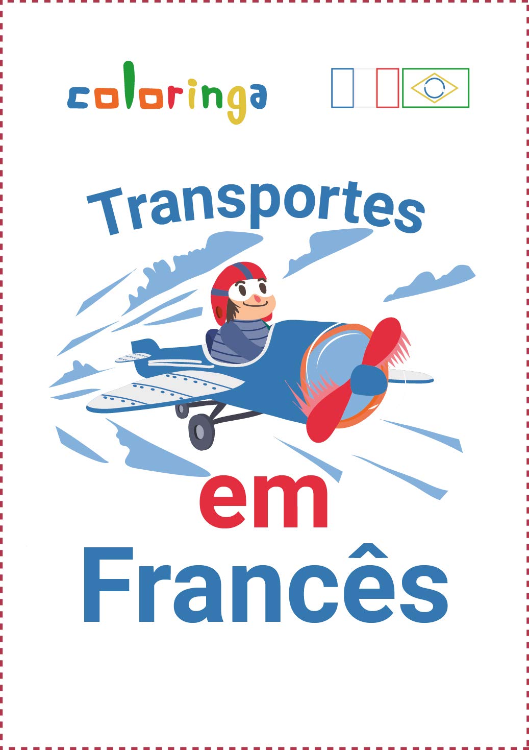Aprender Meios de Transporte em Francês: Coloringa (1) baixar o livro de graça