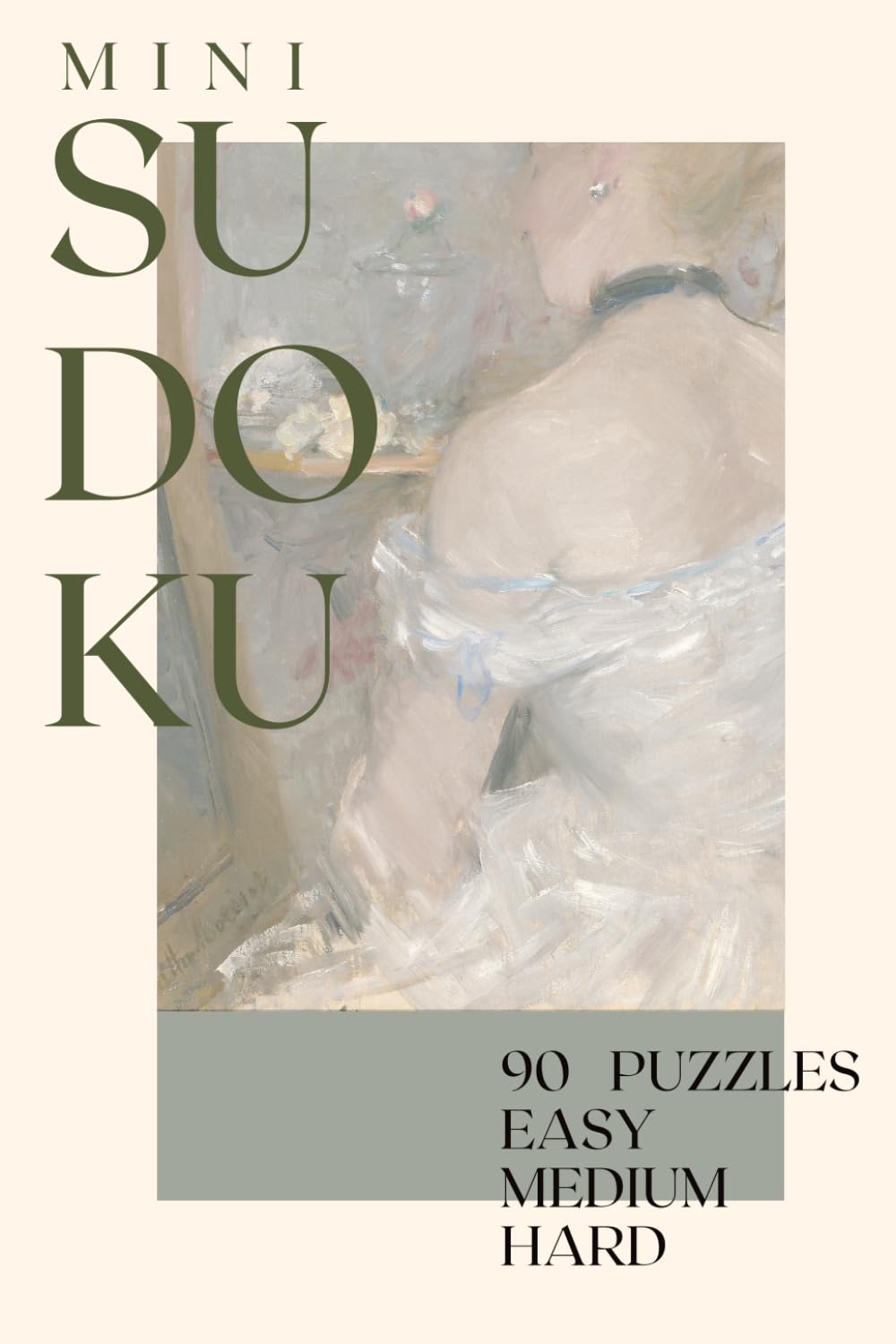 capítulo por capítulo baixar Mini Travel Sudoku: Easy, Medium & Hard Pocket-Sized Puzzles – Vintage Brushstrokes: Pastel Greys (Mini Travel Puzzles, 4x6 inches)