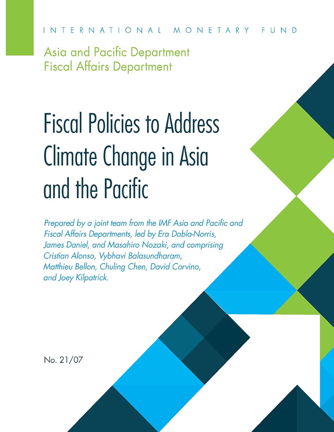 Fiscal Policies to Address Climate Change in Asia and the Pacific (Departmental Papers) (English Edition) baixar o livro de graça