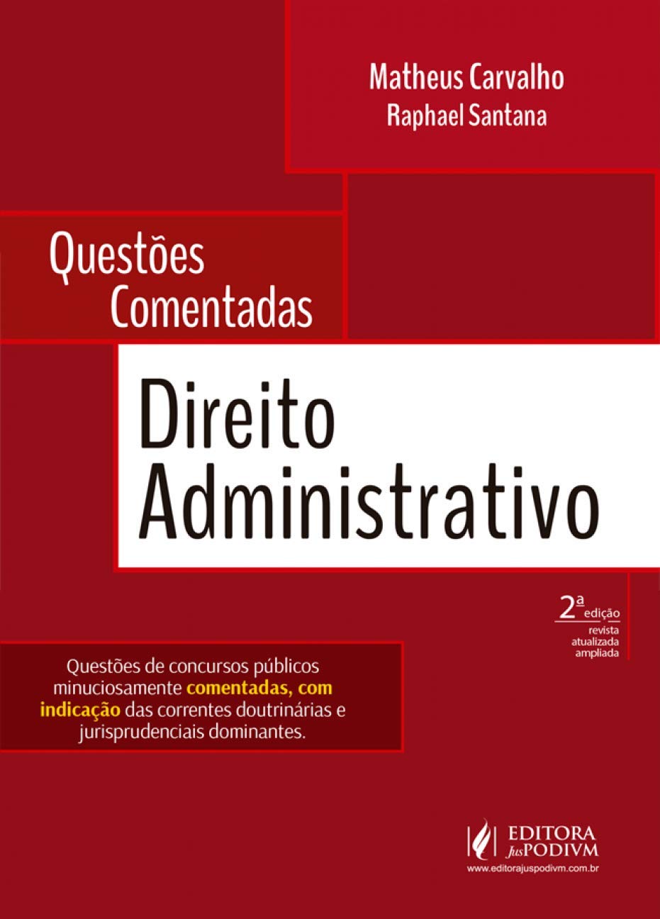 ler totalmente Questões Comentadas: Direito Administrativo