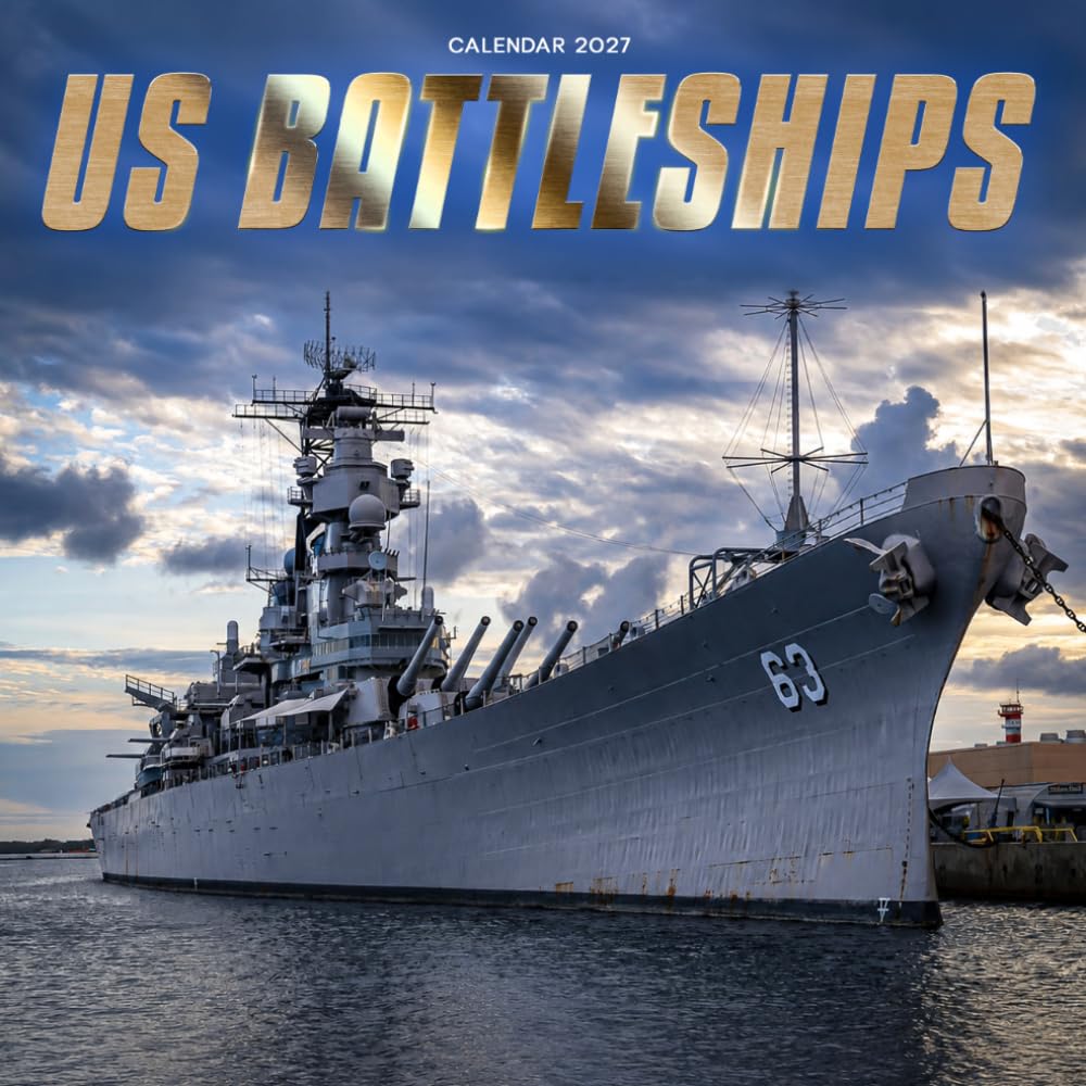 capítulo por capítulo baixar U.S. Battleships Calendar 2027: Naval Ships and Military History