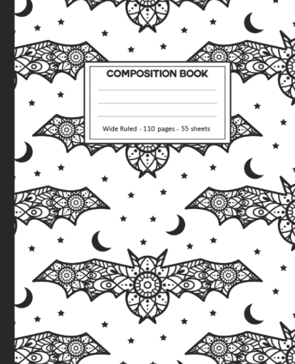 Composition Notebook: Bats College Ruled: 110+ Lined Pages Writing Journal. baixar livro de graça