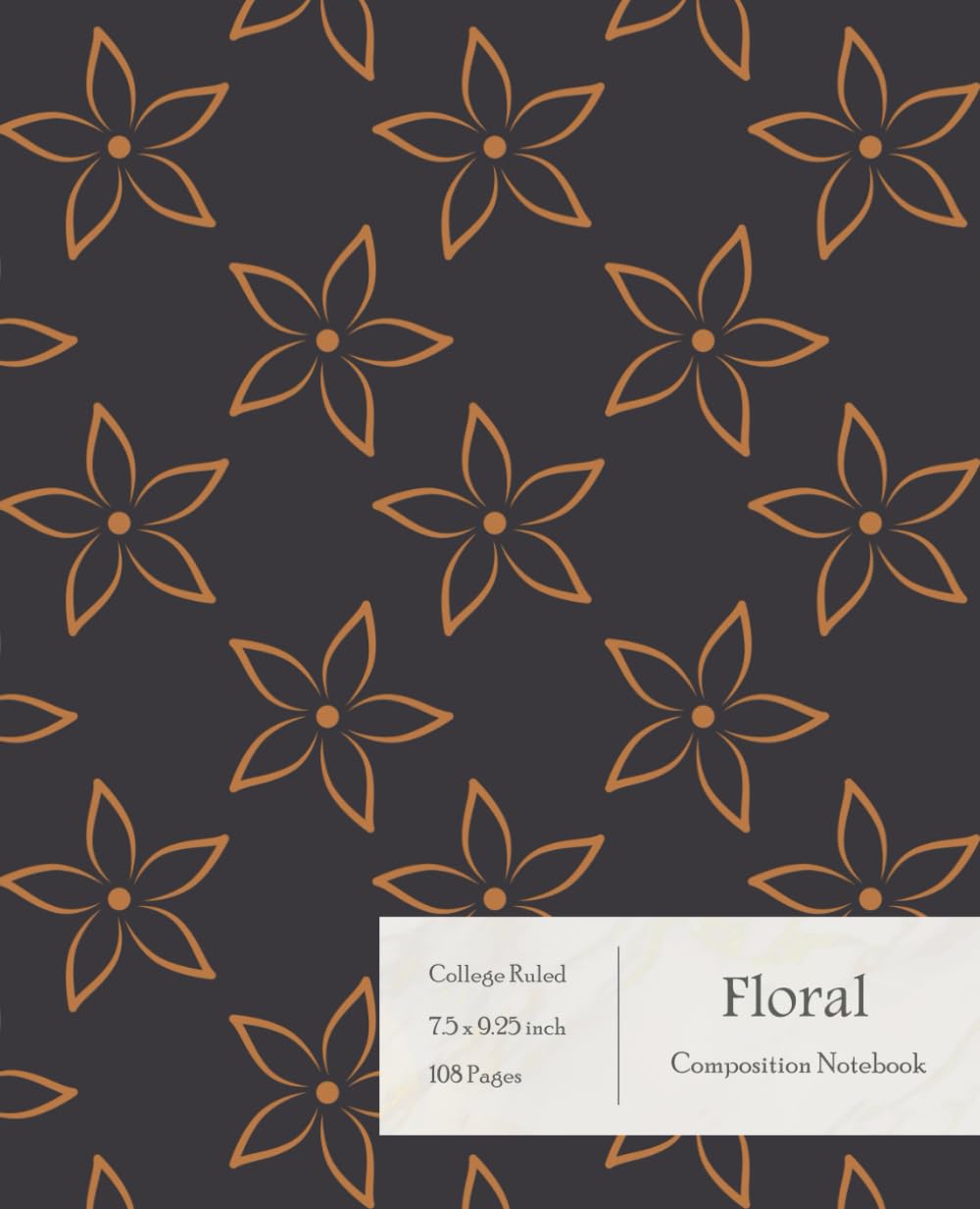 Floral Composition Notebook College Ruled: Beautiful College Lined Journal for School and College Students, Working Professionals and Gardening. baixar livro de graça