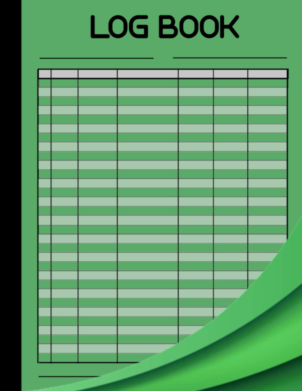 capítulo por capítulo baixar Multipurpose Log Book: Customizable Log Book with 7 Columns, 110 Pages, 8.5×11inches, All Purpose Log Book.