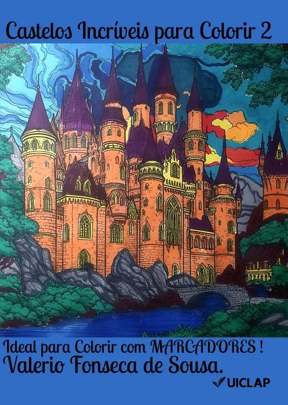 CASTELOS INCRIVEIS PARA COLORIR 2 baixar o livro de graça