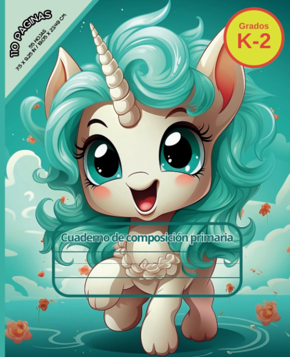 capítulo por capítulo baixar Maravilla de Unicornio 04: Cuaderno de Composición Primario para Niñas de Grados K-2: Diario Creativo de Escritura y Dibujo con Línea de Puntos... Tamaño Perfecto 7.5" x (Spanish Edition)
