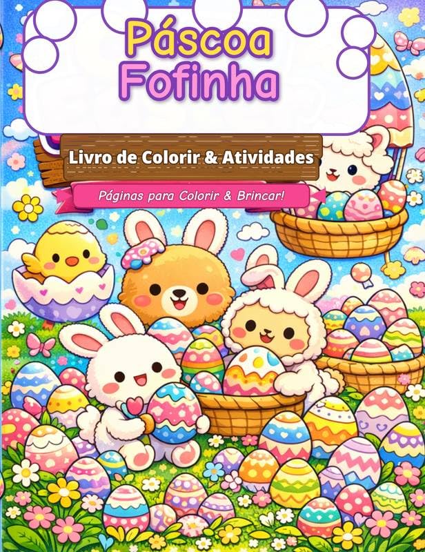 ler totalmente Páscoa Fofinha: Livro de Colorir e Atividades para Crianças