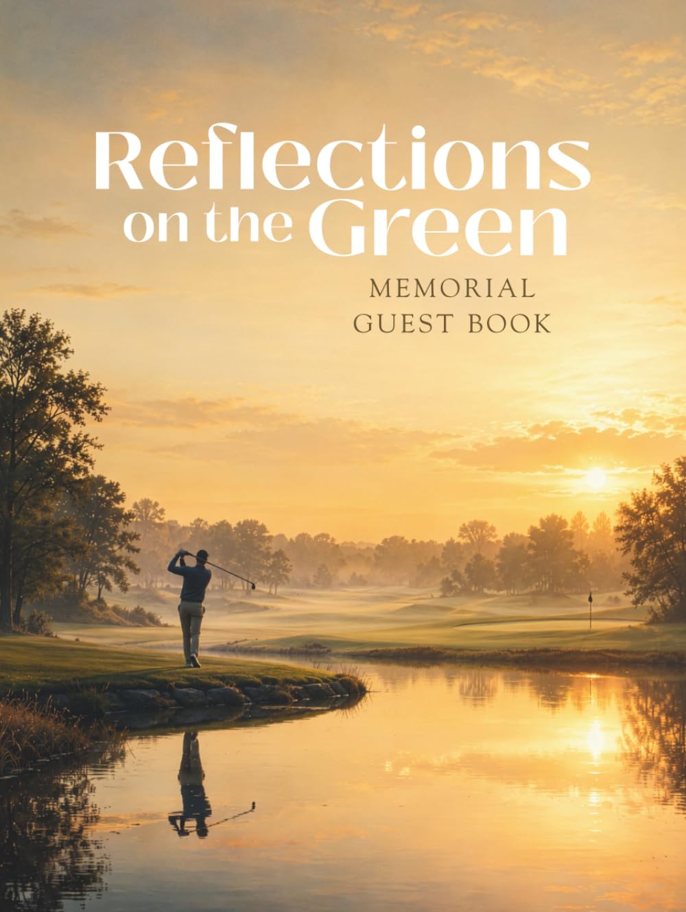 capítulo por capítulo baixar Reflections on the Green: Golf Memorial Guest Book for Funeral Service and Celebration of Life — 2 Guests Per Page, Up to 186 Entries