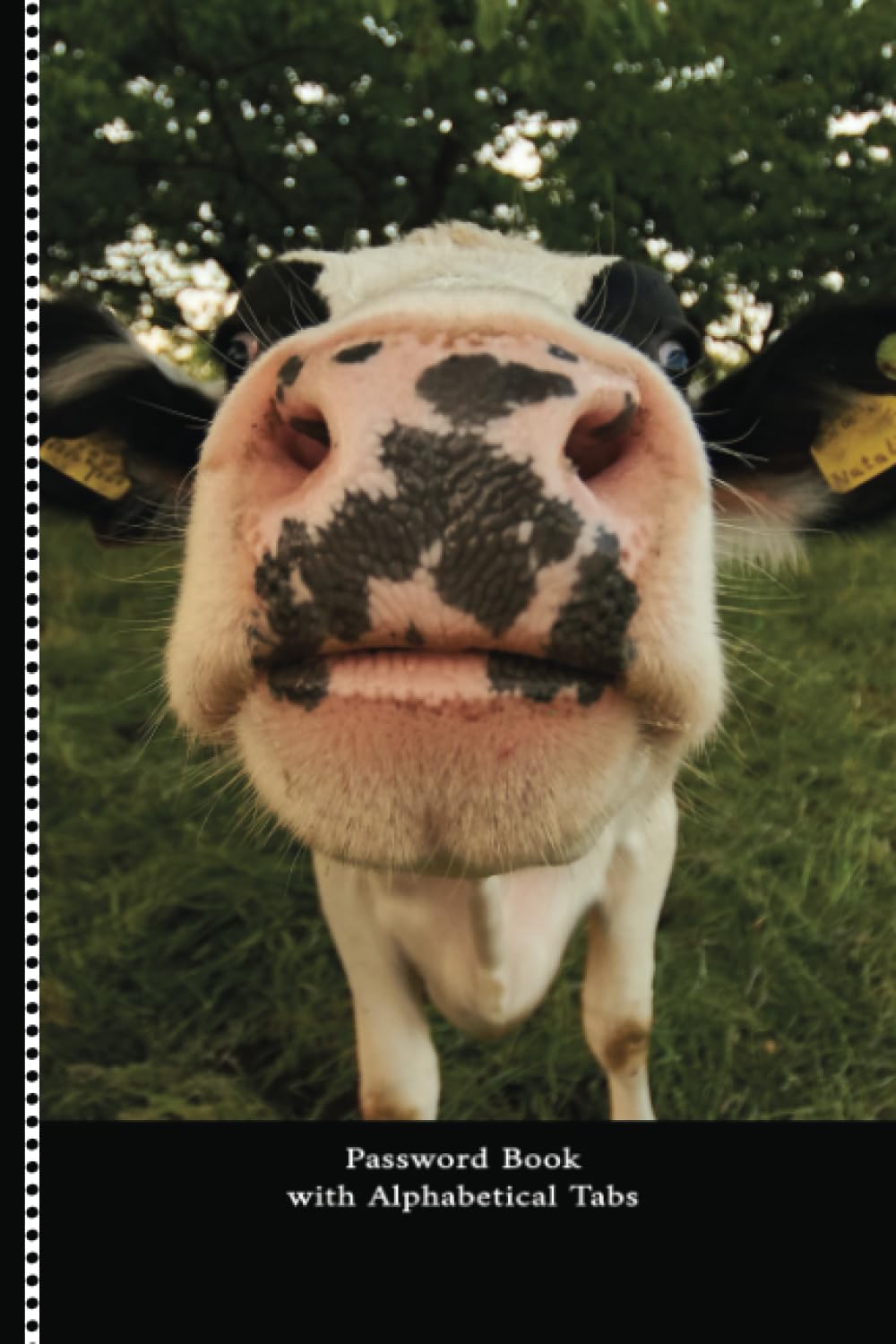 Password Book: Internet Password Organizer with Alphabetical Tabs to Never miss your Login Details Again | Small Size Funny Cow Cover - 6" x 9". baixar livro de graça