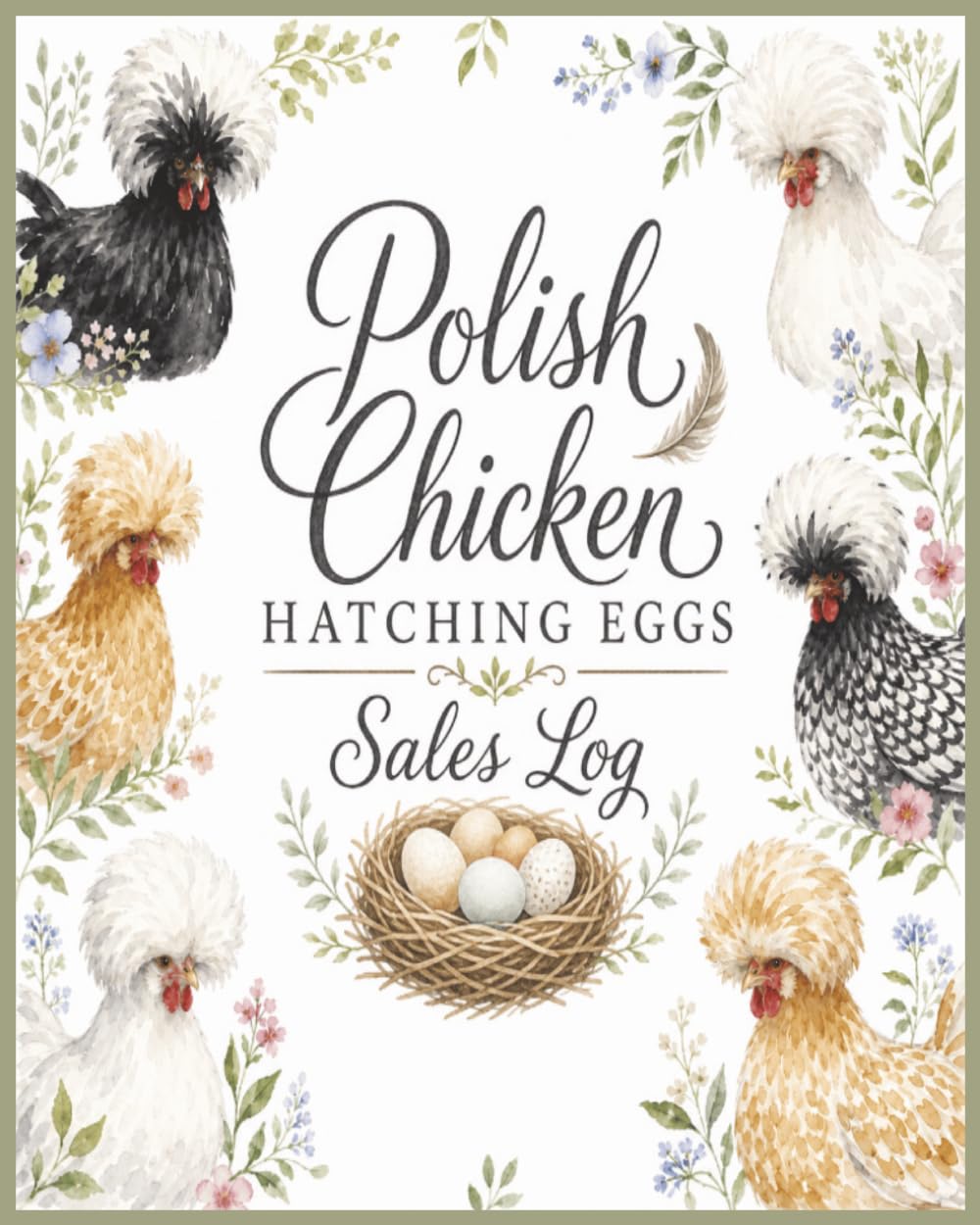 Polish Chicken Hatching Eggs Sales Log: A Poultry Breeder's Record Book for Tracking Egg Sales, Customers, Orders, Payments, and Shipping baixar livro de graça