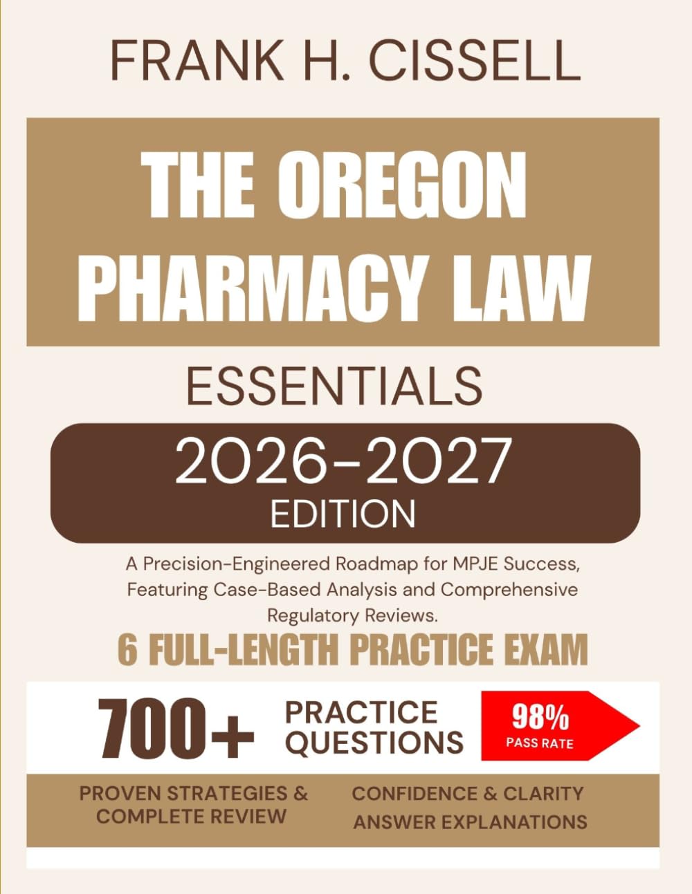 The Oregon Pharmacy Law Essentials 2026-2027 Edition: A Precision-Engineered Roadmap for MPJE Success, Featuring Case-Based Analysis and Comprehensive Regulatory Reviews. baixar livro de graça