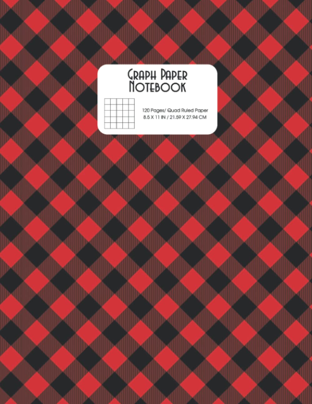 Graph Paper Notebook - 120 Pages 8.5 x 11 inch: Grid Paper Notebook, Grid Paper For Math Science, Engineering, Architects, Artists, Students| Quad Ruled 5x5 - Vol 55 (Graph Paper (5x5))