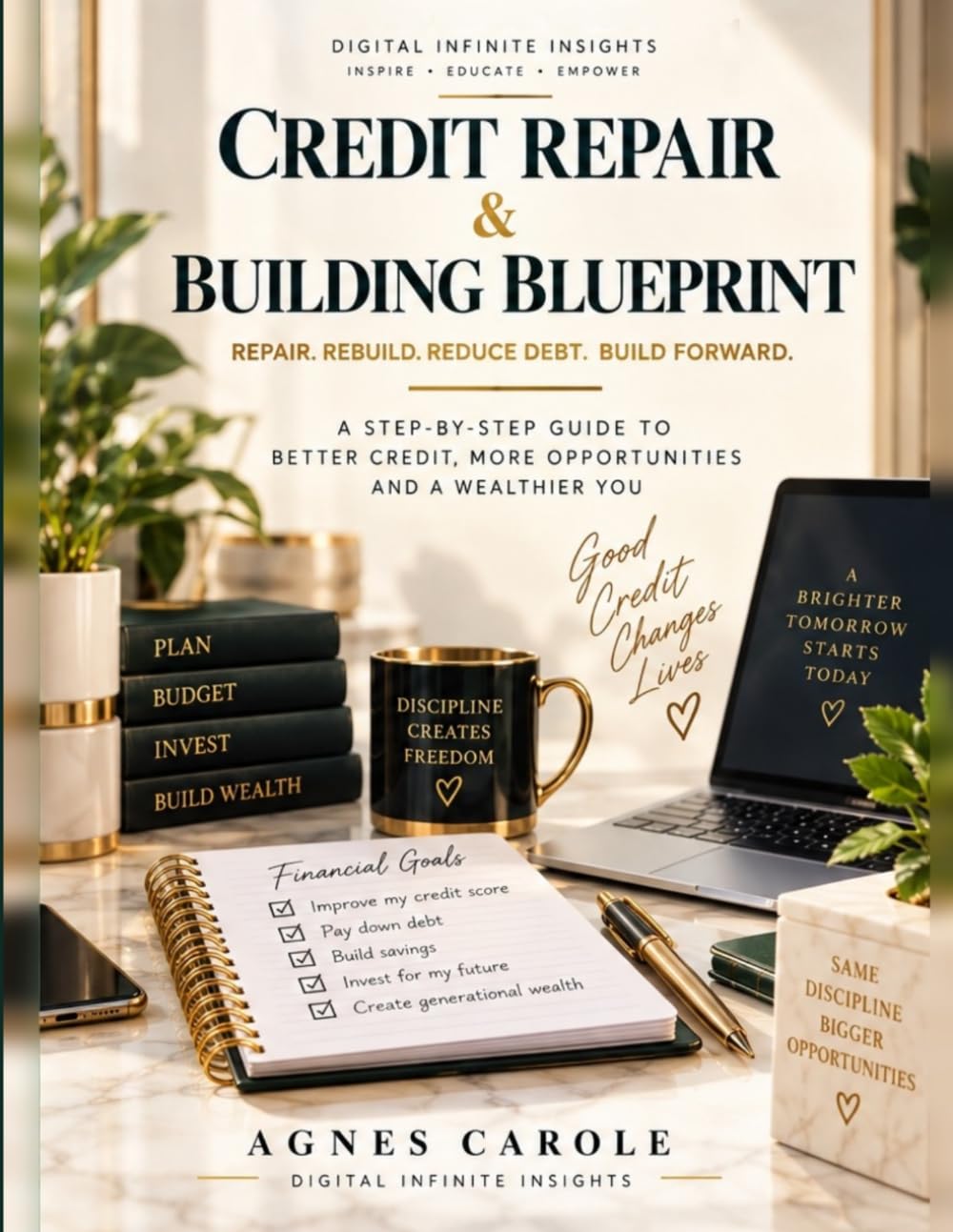 Credit Repair & Building Blueprint: A Step-by-Step Guide to Repairing, Rebuilding, and Growing Your Credit — with Worksheets, Templates, and a 30-Day, 90-Day & 12-Month Action Plan baixar o livro de graça