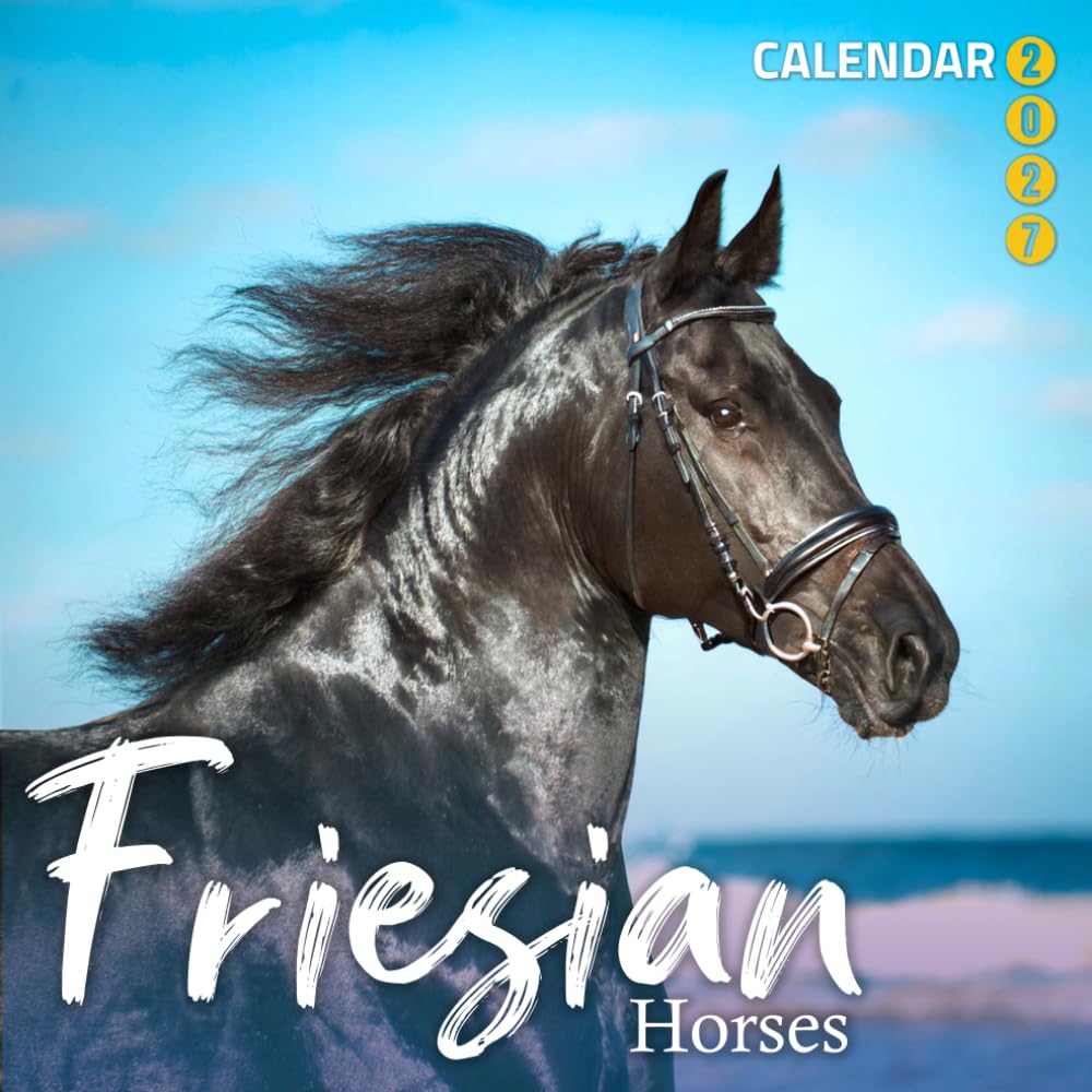capítulo por capítulo baixar Friesian Horses 2027 Calendar: Elegant Black Horses and Equestrian Beauty