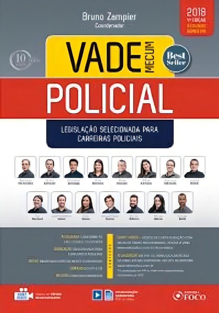 Vade Mecum Policial. Legislação Selecionada Para Carreiras Policiais. 2018