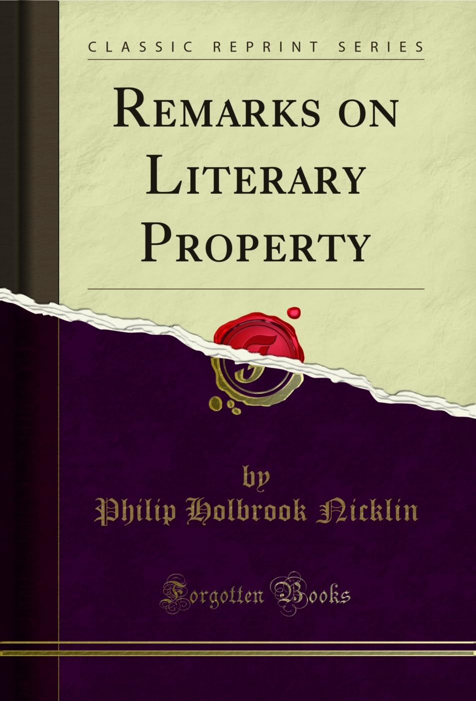 Remarks on Literary Property (Classic Reprint) (English Edition) baixar o livro de graça