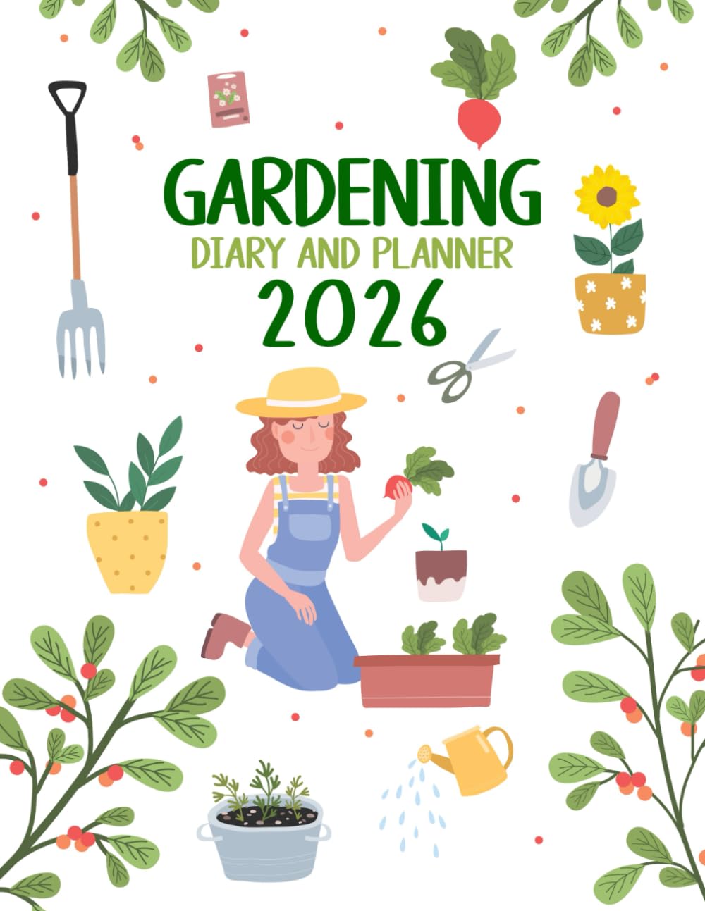 Gardening Diary and Planner 2026: Organizer & Journal Notebook baixar o livro de graça