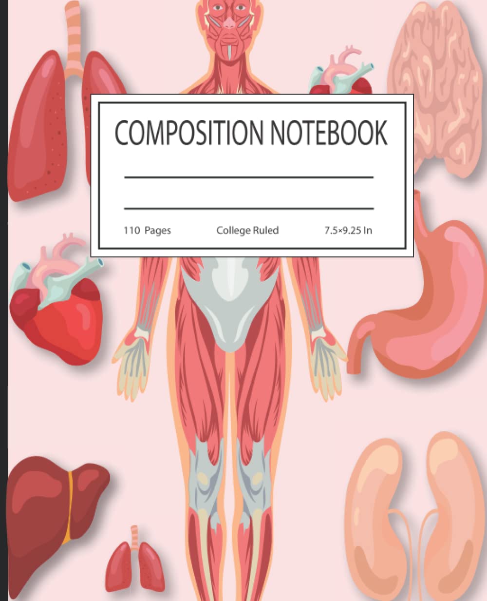 Composition Notebook College Ruled: awesome human body journal for school, college, office, lifetime, work.. baixar livro de graça