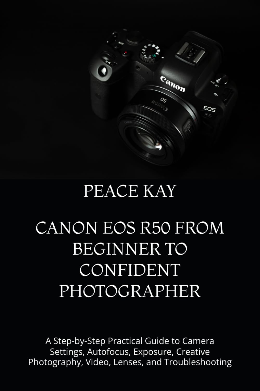 Canon EOS R50 from Beginner to Confident Photographer: A Step-by-Step Practical Guide to Camera Settings, Autofocus, Exposure, Creative Photography, Video, Lenses, and Troubleshooting baixar o livro de graça