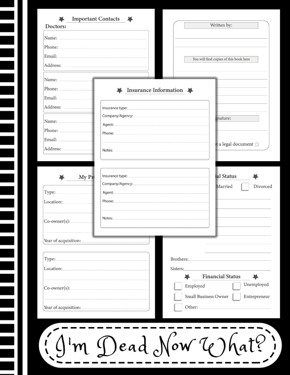 I'm Dead Now What?: Use the End-of-Life Planner Record Book to systematically keep vital information for your family. baixar o livro de graça