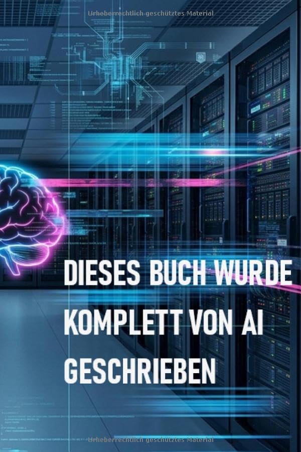 ler totalmente DIESES BUCH WURDE KOMPLETT VON AI GESCHRIEBEN: Ein statistisches Selbstporträt ohne Bewusstsein. (German Edition)