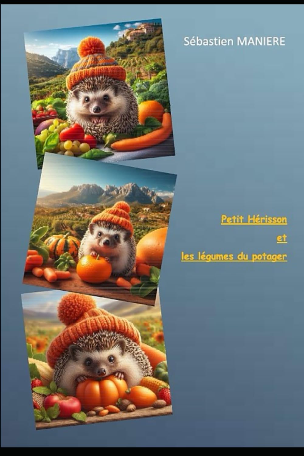 Petit Hérisson et les légumes du potager - Tome 1 (French Edition)