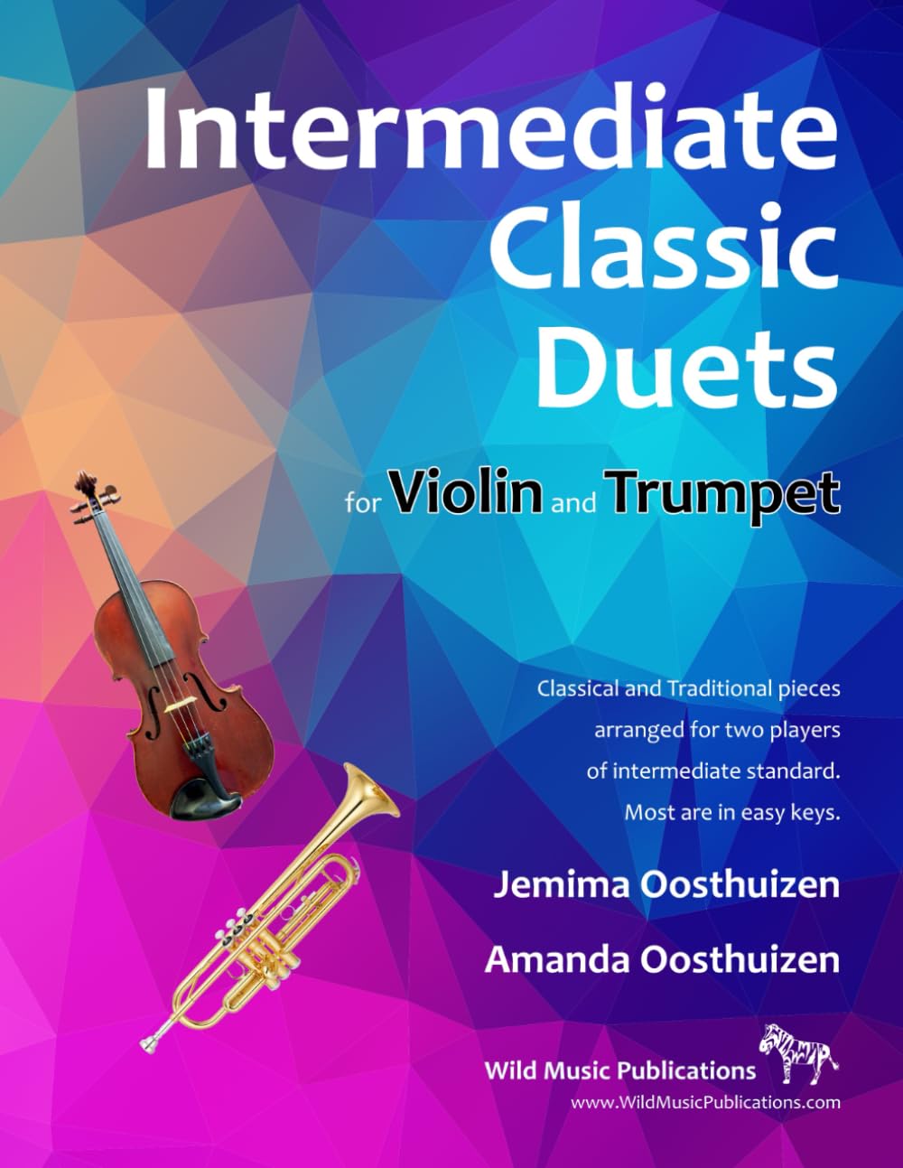 capítulo por capítulo baixar Intermediate Classic Duets for Violin and Trumpet: 22 classical and traditional pieces arranged for two players of similar standard. All in easy keys.