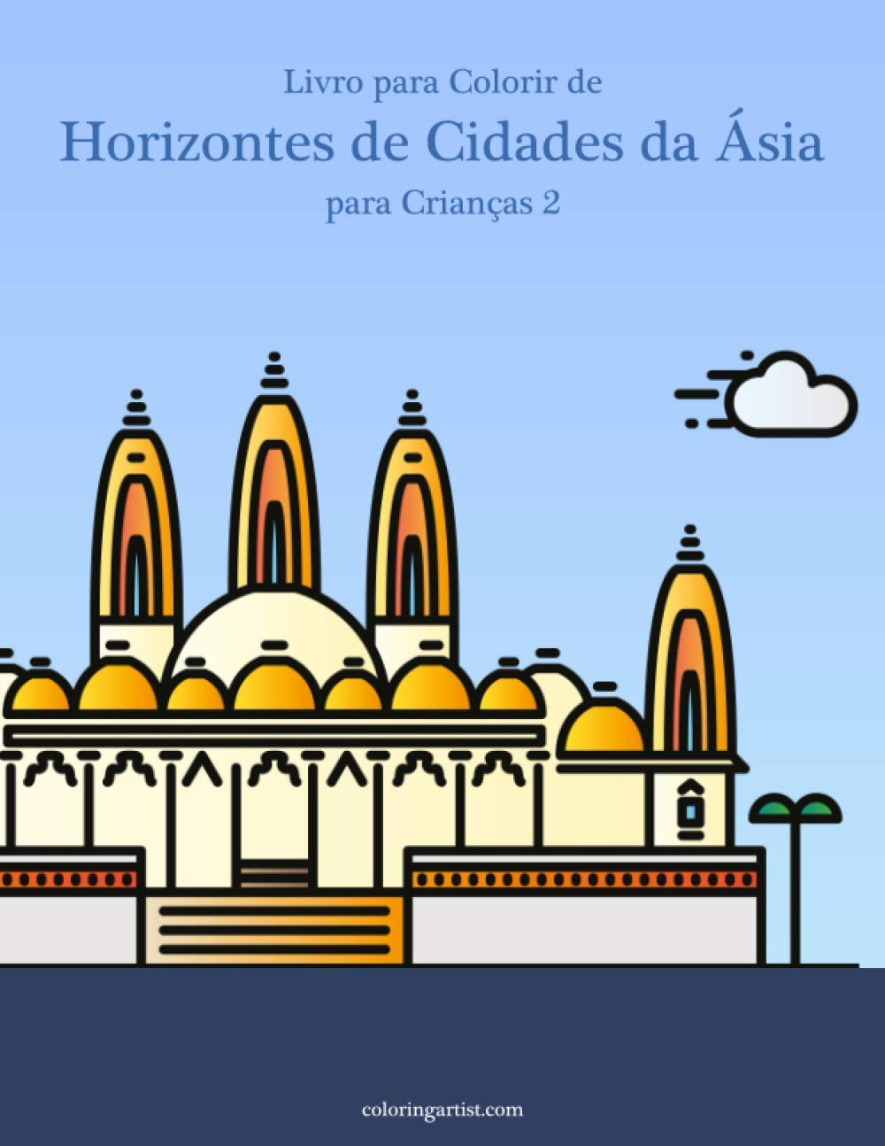 ler totalmente Livro para Colorir de Horizontes de Cidades da Ásia para Crianças 2