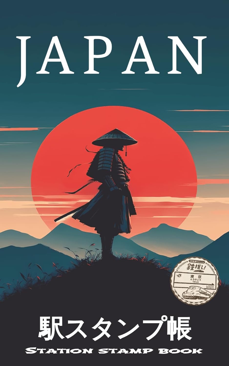 Japan Eki Stamp Collection Book: Japan Travel Size Eki Stamp Book | 5" x 8" (12.7cm x 20.3cm) | Train Station Stamp Saver Collection Book | 112 Pages baixar o livro de graça