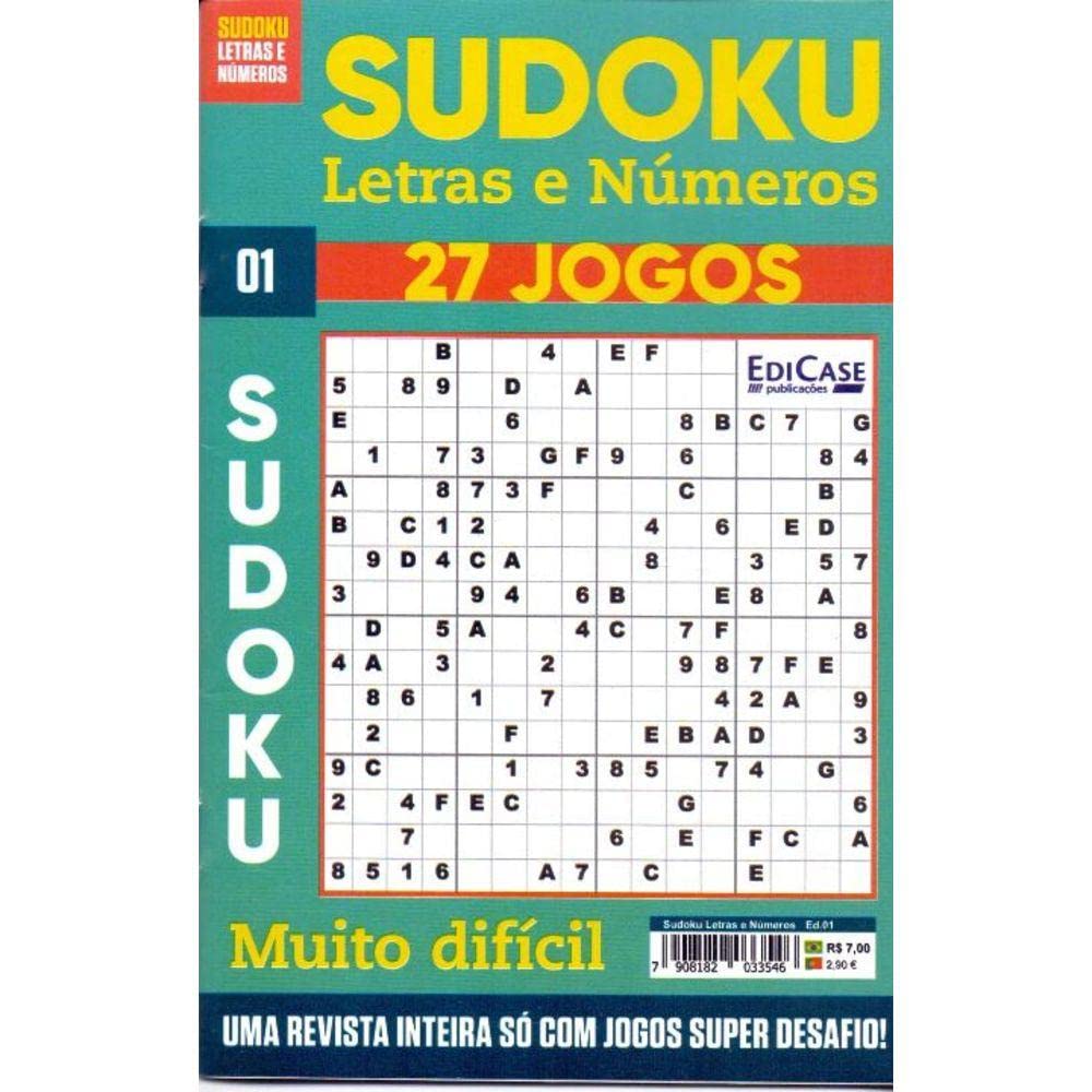 capítulo por capítulo baixar Sudoku Letras e Números Ed.1