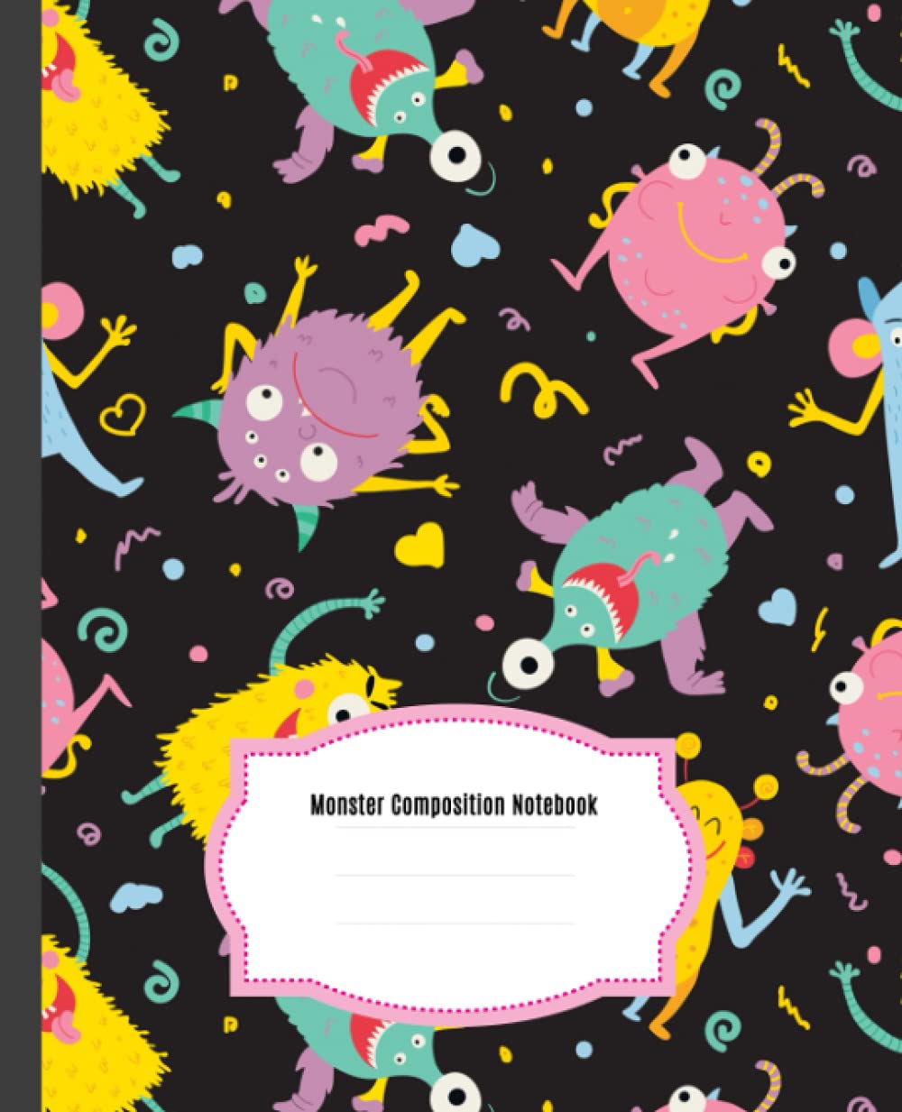 Baby Monster Composition Notebook: Wide Ruled Paper Notebook Journal baixar livro de graça
