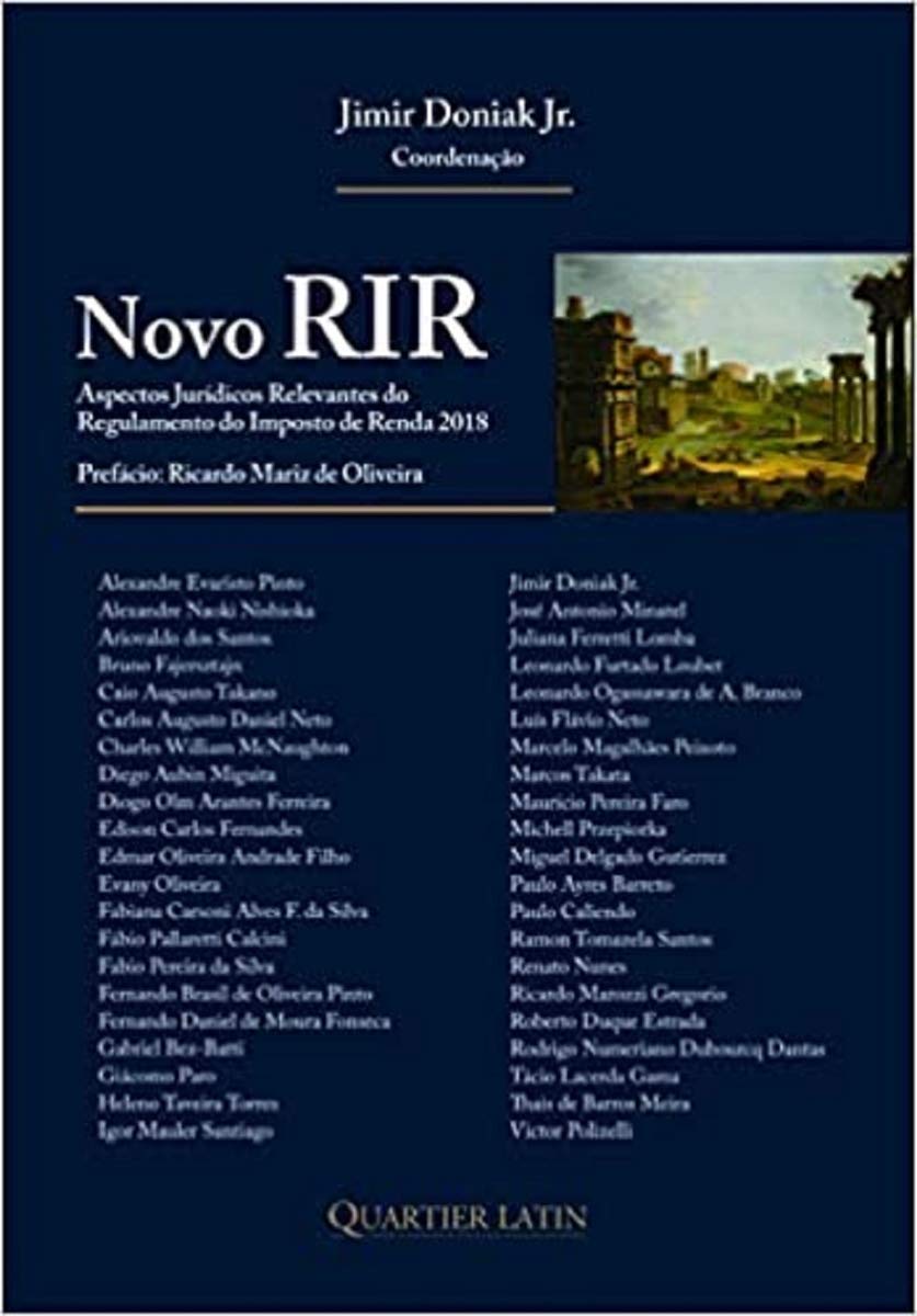 ler totalmente Novo Rir - Aspectos Jurídicos Relevantes Do Regulamento Do Imposto De Renda