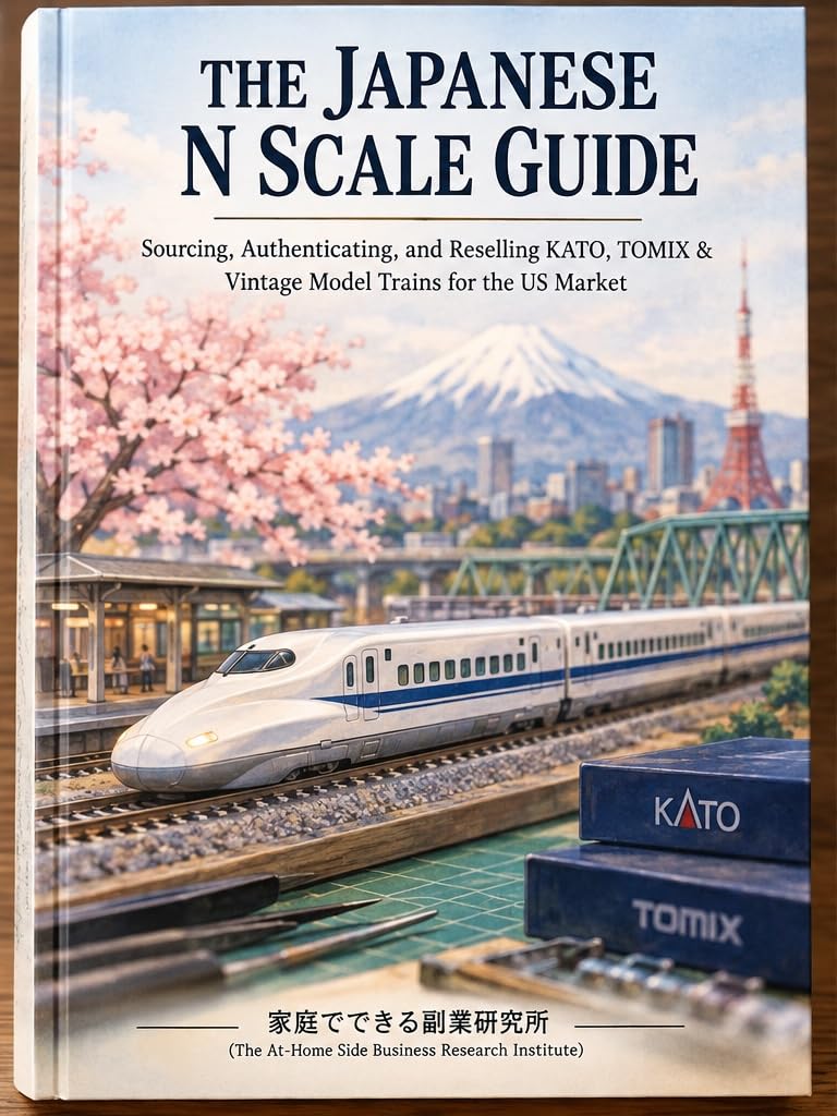 capítulo por capítulo baixar THE JAPANESE N SCALE GUIDE: Sourcing, Authenticating, and Reselling KATO, TOMIX & Vintage Model Trains for the US Market (English Edition)