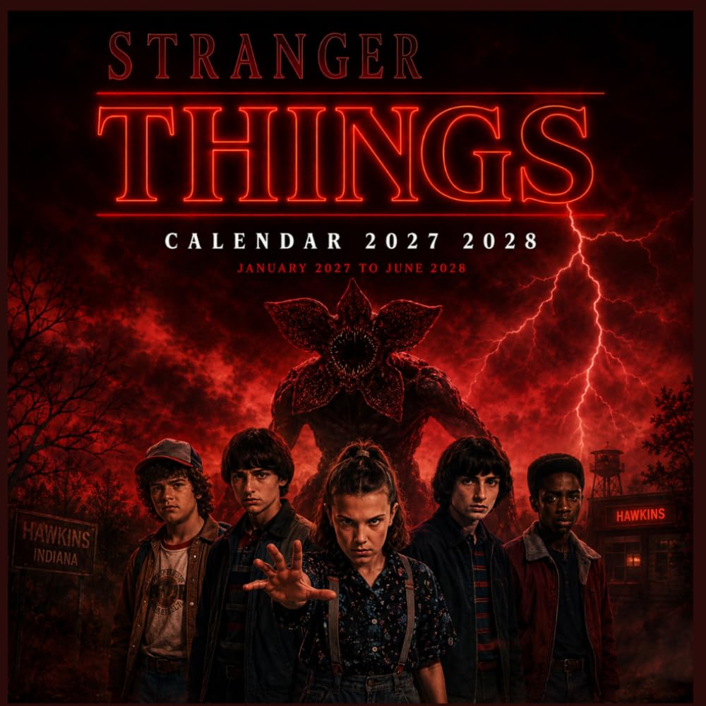Calendar 2027 2028: 18 Months of Eerie Small-Town Scenes, Paranormal Adventure, Sci-Fi Atmosphere and Monthly Notes baixar o livro de graça
