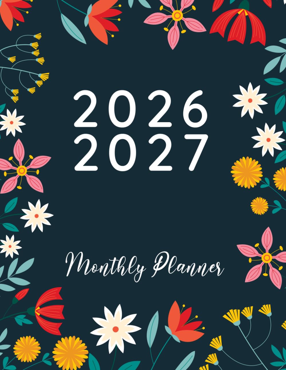 2026-2027 Monthly Planner: Two Year Organizer with Holidays and Inspirational Quotes (January 2026 to December 2027), 24 Months baixar o livro de graça