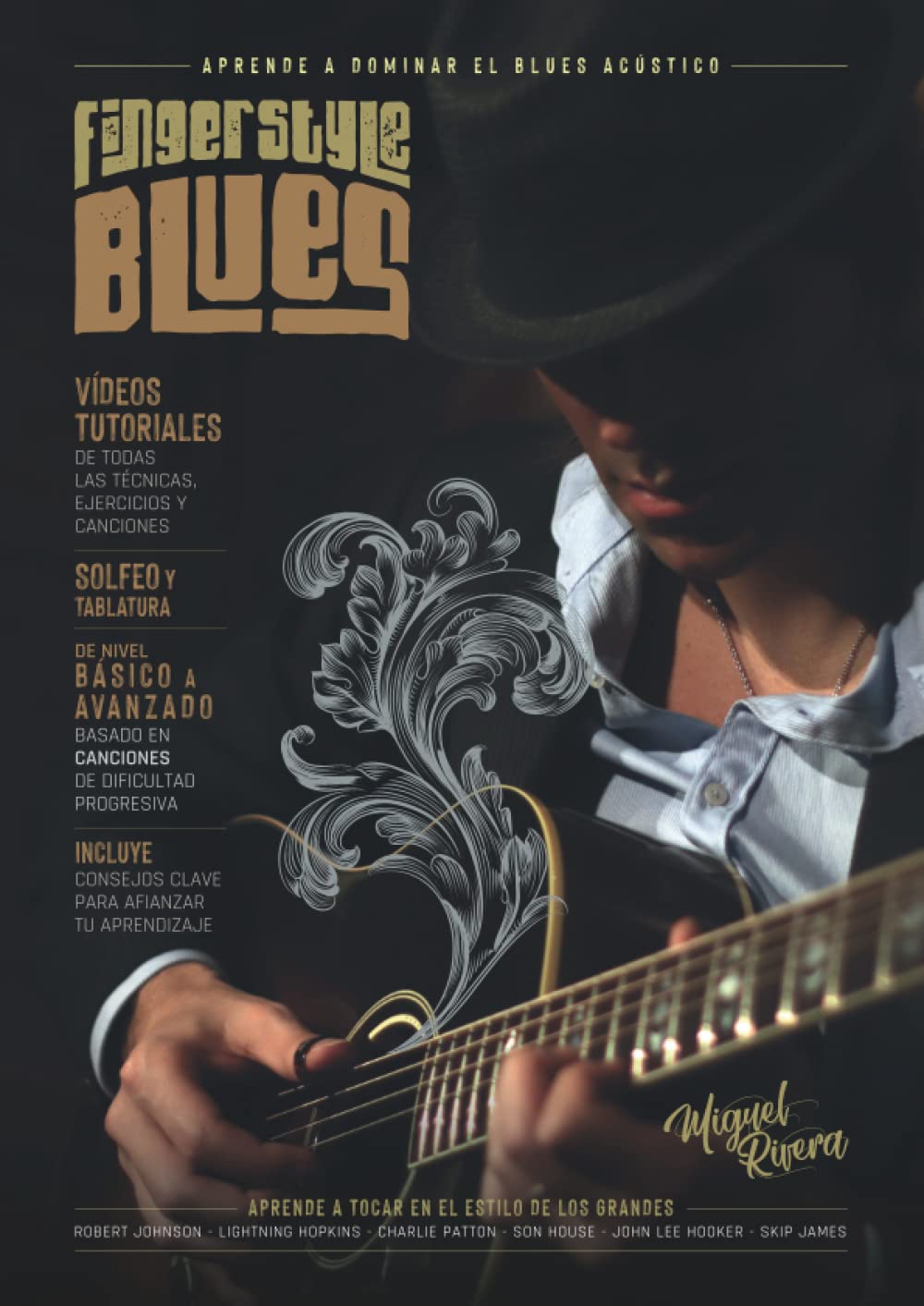 ler totalmente Fingerstyle Blues: - Libro con más de 40 vídeos tutoriales (Spanish Edition)