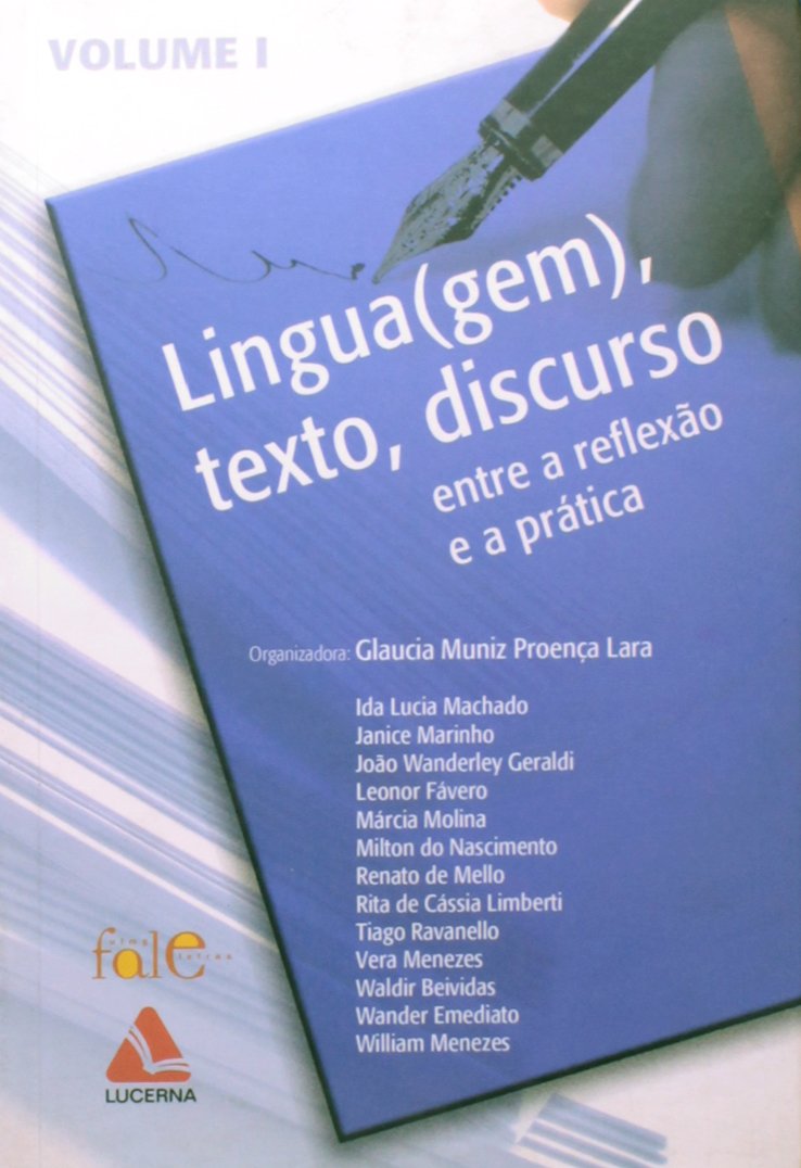 Lingua(Gem), Texto, Discurso - Volume 1