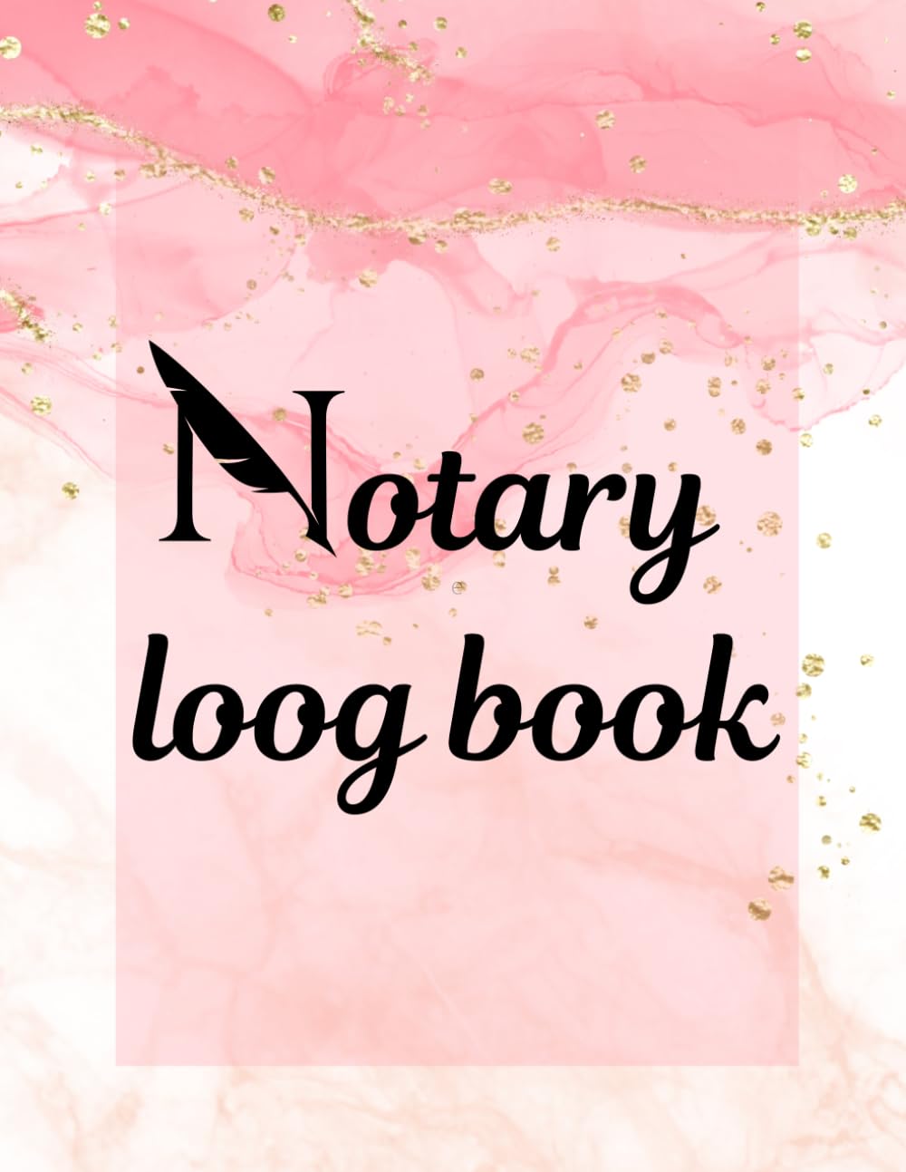 capítulo por capítulo baixar Notary Journal Log Book: Notary Public Record Book. Easy and Time-saving pink cover