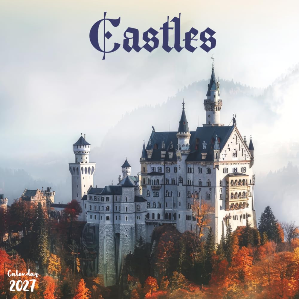 Castles 2027 Calendar: 12 Months of Medieval Fortresses and Royal Palaces baixar o livro de graça