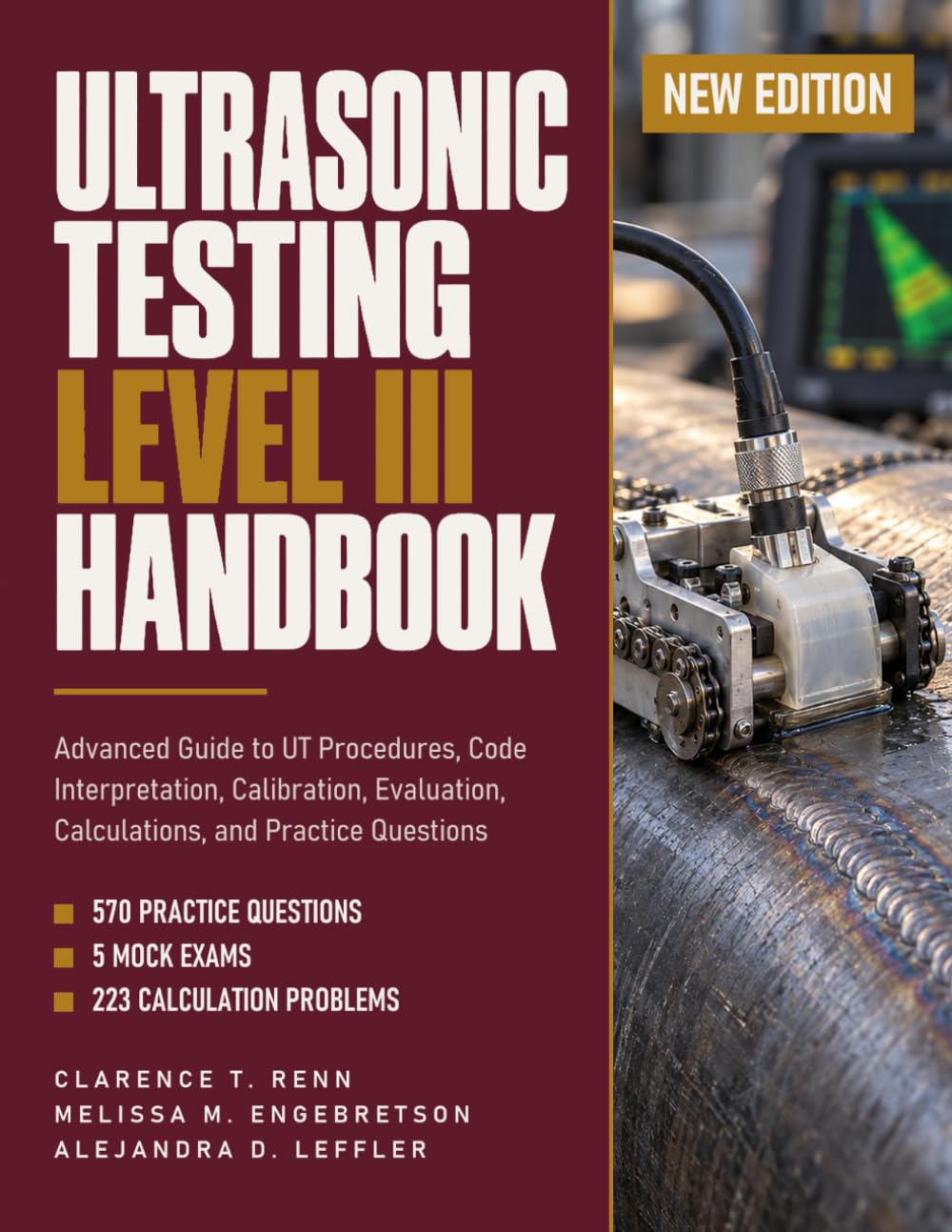 capítulo por capítulo baixar Ultrasonic Testing Level III Handbook: Advanced Guide to UT Procedures, Code Interpretation, Calibration, Evaluation, Calculations, and Practice Questions